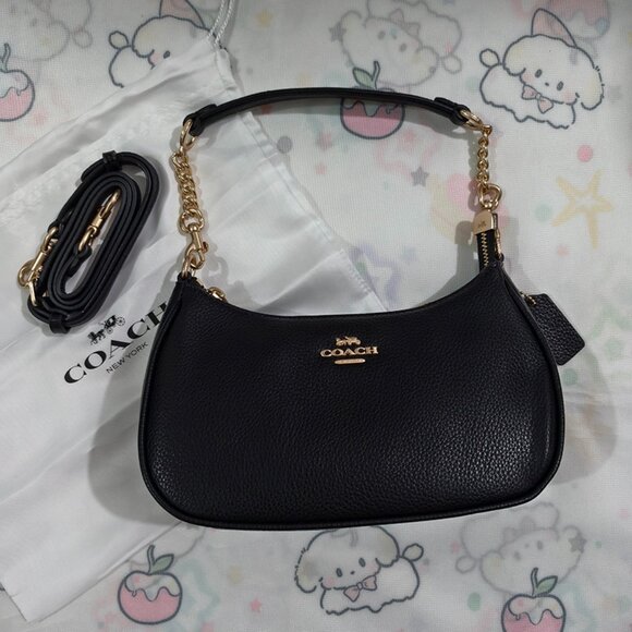 Coach Black Shoulder Bag